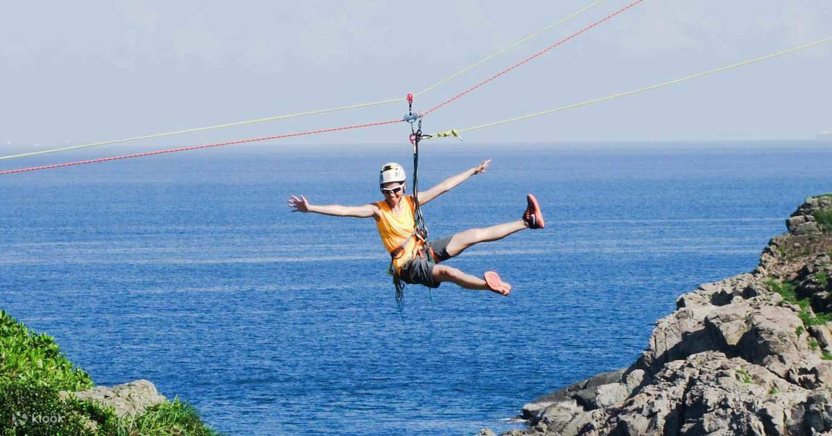 Cliff Ziplining & Abseiling Klook Hong Kong